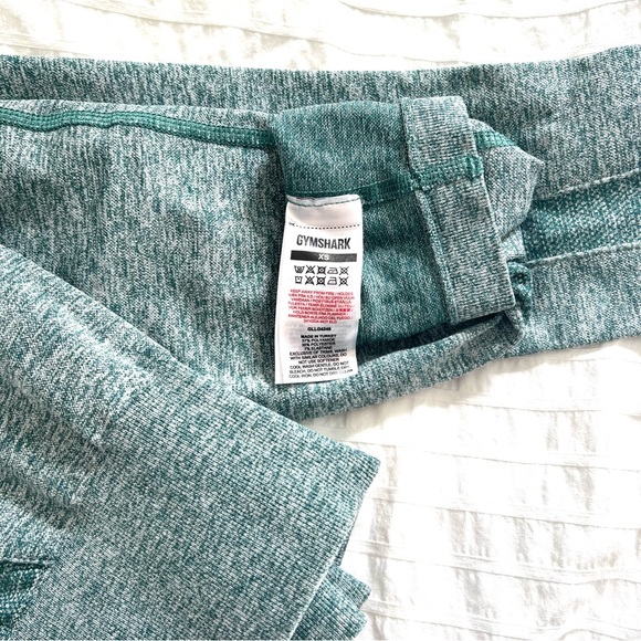 GYMSHARK flex high waisted leggings - dark green marl - Picture 5 of 6